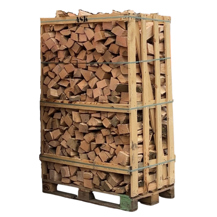 Brændetårn 1,8 rummeter, ASK Ovntørret - KLAR TIL BRUG