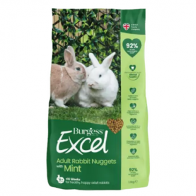 Burgess Adult Rabbit nuggets mint 10 kg Burgess Adult Rabbit nuggets mint 10 kg