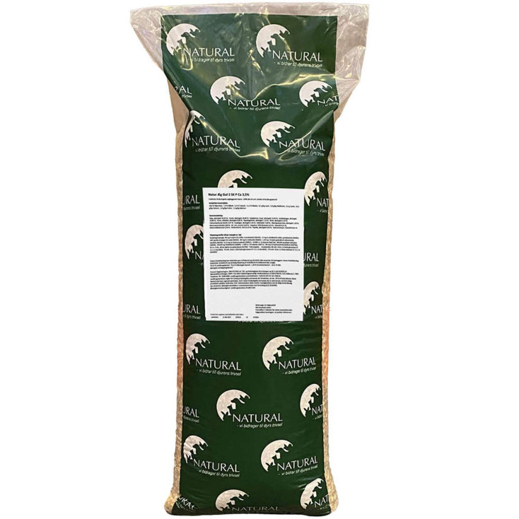 Natural Økologisk Æglægningsfoder, 15 kg