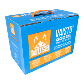 MUSH Vaisto Blå - Okse, kalkun, laks - vælg størrelse