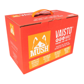 MUSH Vaisto Rød - Gris, okse, laks - vælg størrelse