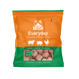 MUSH Everyday Grøn - Okse, gris, kylling - vælg størrelse