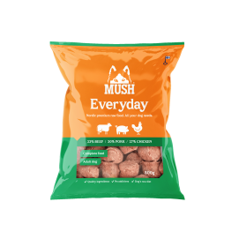 MUSH Everyday Grøn - Okse, gris, kylling - vælg størrelse