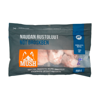 MUSH Frosne Oksebruskben, 800g