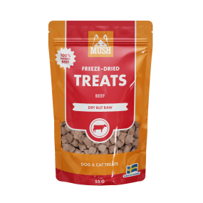 MUSH Freeze-dried Treats - BEEF - 55g