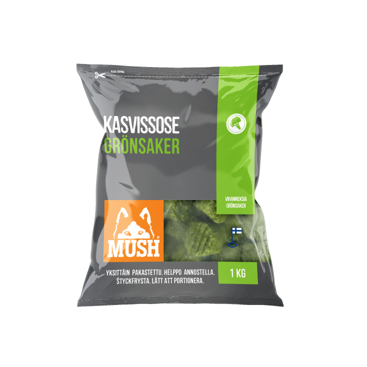 MUSH Grønsagsblanding 1 kg
