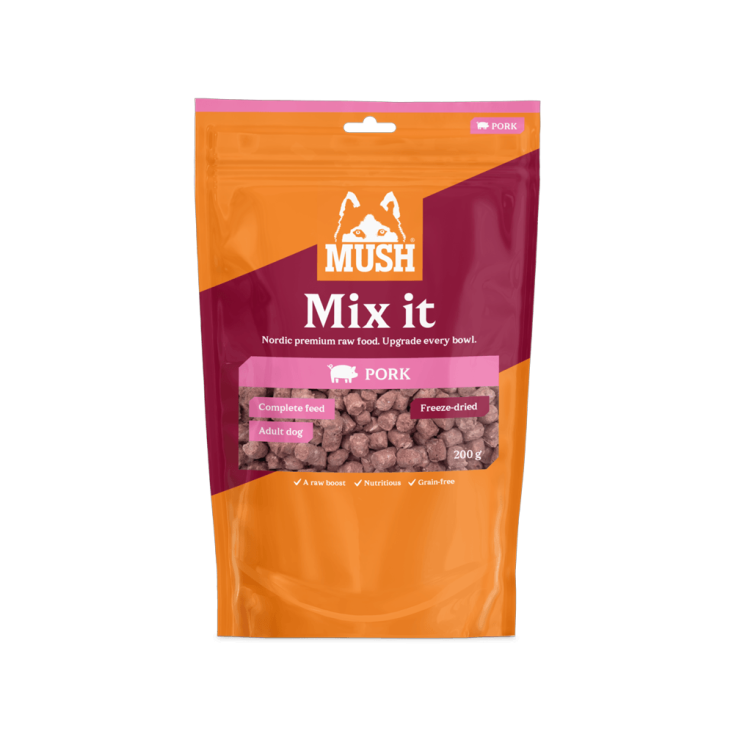 MUSH Mix it Freeze-Dried 200g - vælg smag