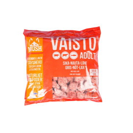 MUSH Vaisto Rød - Gris, okse, laks - vælg størrelse