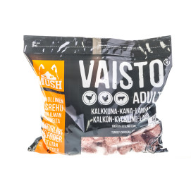 MUSH Vaisto Grå - Kylling, kalkun, lam - 3kg