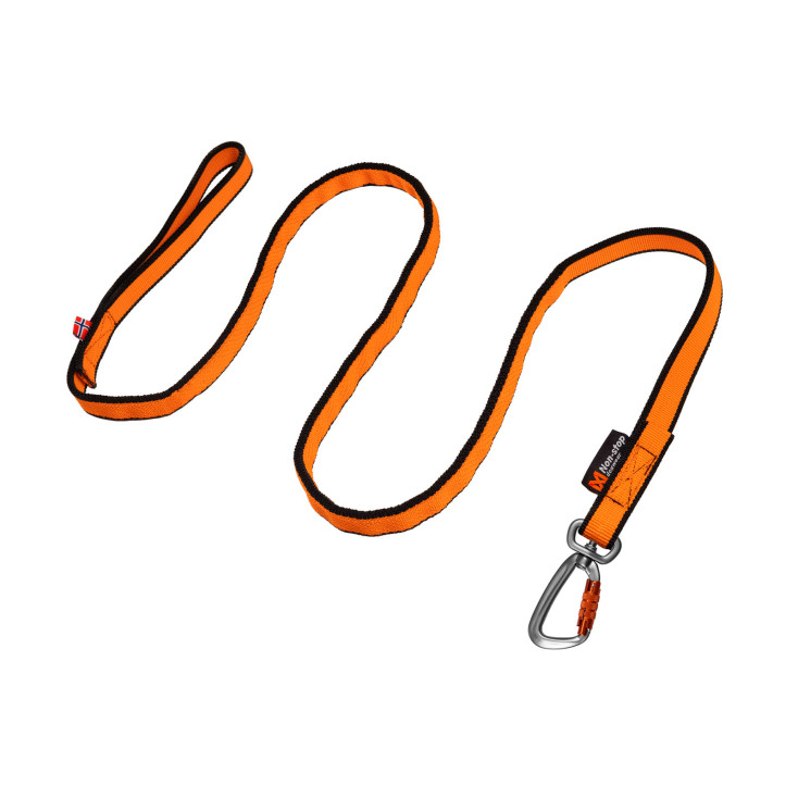 Bungee Leash Orange/Black - Non-Stop Dogwear