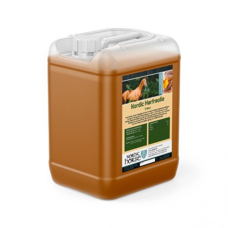 Nordic Hørfrøolie, 5 L