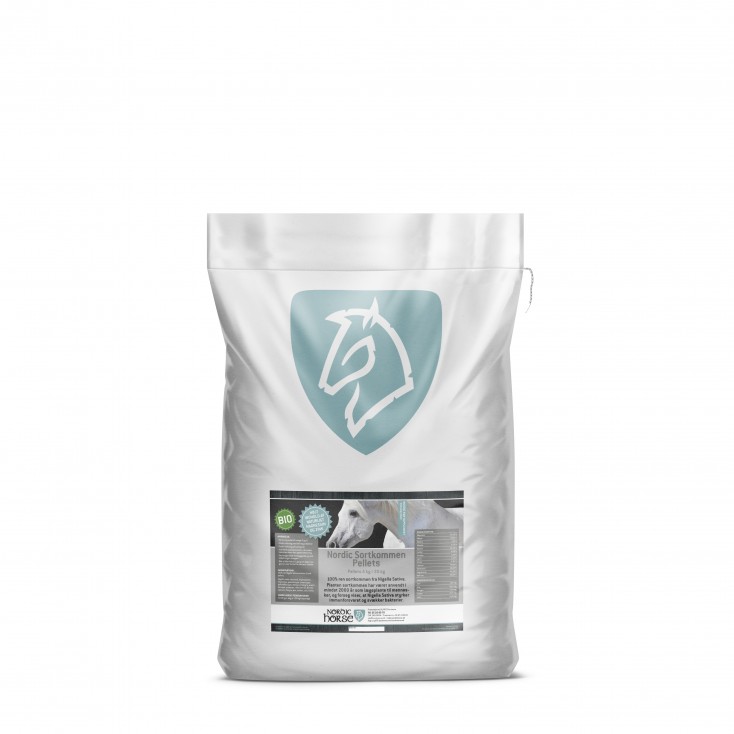 Nordic Sortkommen Pellets, 4 kg