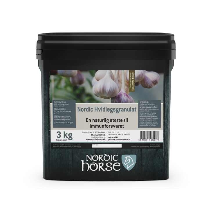 Nordic Hvidløgsgranulat 3 kg