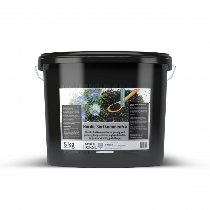 Nordic Sortkommenfrø, 5 kg