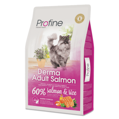 Profine Cat Derma Adult Salmon, 10 kg