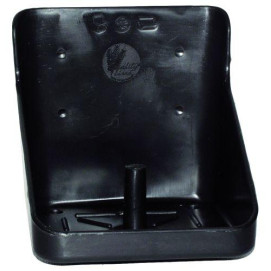 Ryom Slikstensholder firkantet 10 kg - sort 