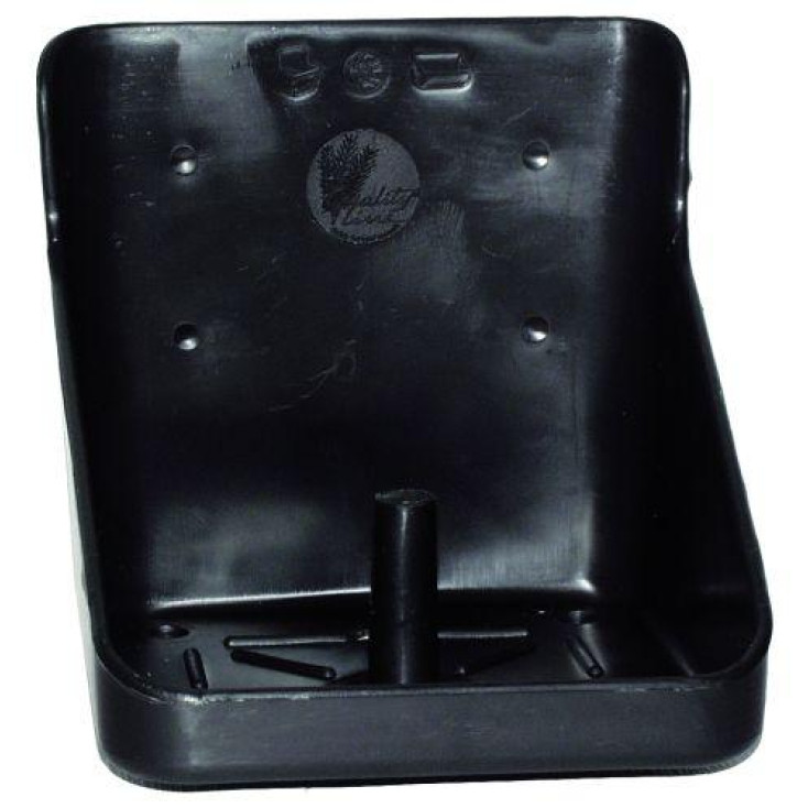 Ryom Slikstensholder firkantet 10 kg - sort