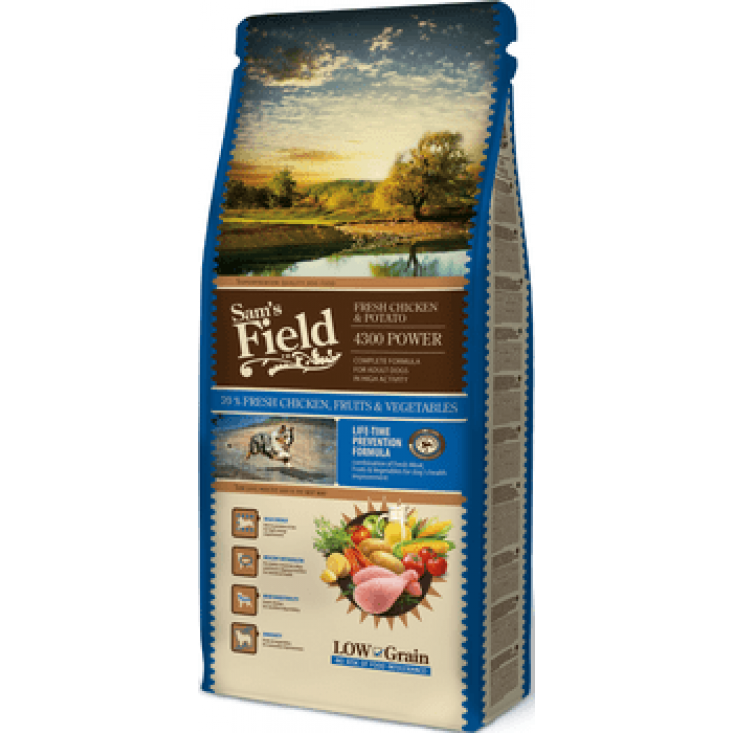 Sams Field - 4300 power - Kylling og kartofler - 13 kg 