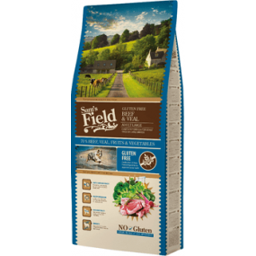 Sams Field - Adult large - okse-og kalvekød - 13 kg 