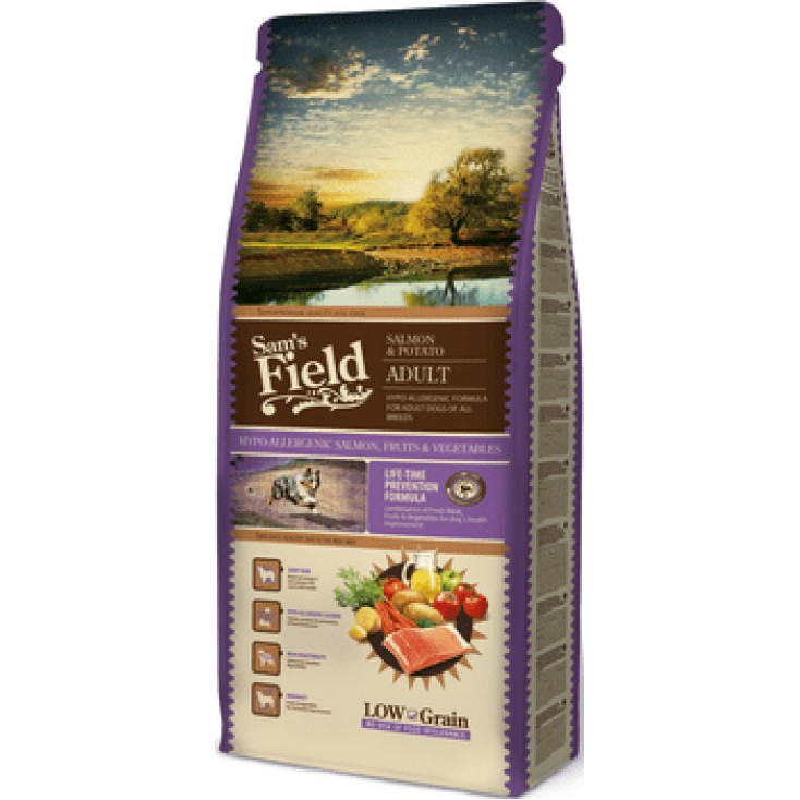Sams Field - Adult - Laks og kartofler - 13 kg 