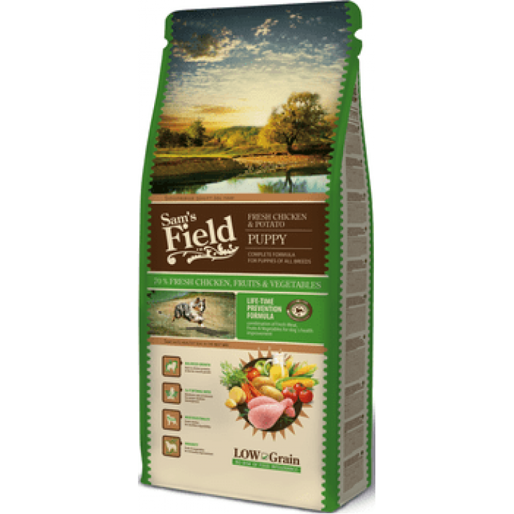 Sams Field - Puppy - Kylling og kartofler - 13 kg 
